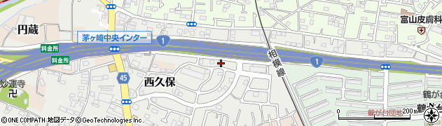 神奈川県茅ヶ崎市西久保1003周辺の地図