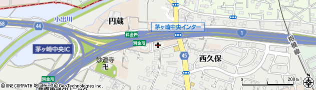 神奈川県茅ヶ崎市西久保1606周辺の地図