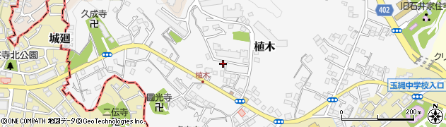神奈川県鎌倉市植木401周辺の地図