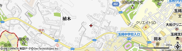 神奈川県鎌倉市植木219-9周辺の地図