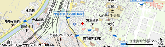 日本カイロプラクティックセンター　大船周辺の地図