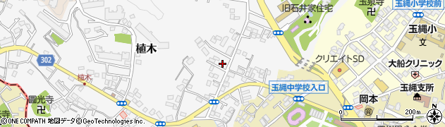 神奈川県鎌倉市植木225周辺の地図