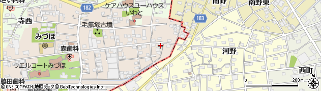 愛知県一宮市浅井町尾関同者182周辺の地図