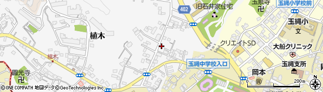 神奈川県鎌倉市植木172周辺の地図