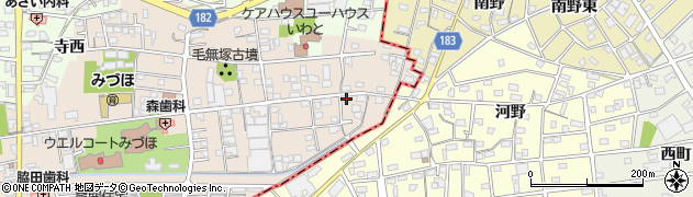 愛知県一宮市浅井町尾関同者179周辺の地図