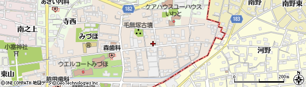 愛知県一宮市浅井町尾関同者92周辺の地図