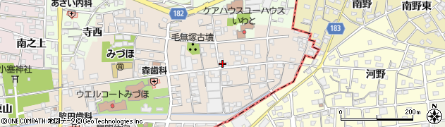 愛知県一宮市浅井町尾関同者88周辺の地図