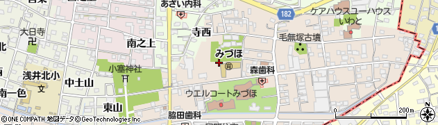 愛知県一宮市浅井町尾関同者138周辺の地図