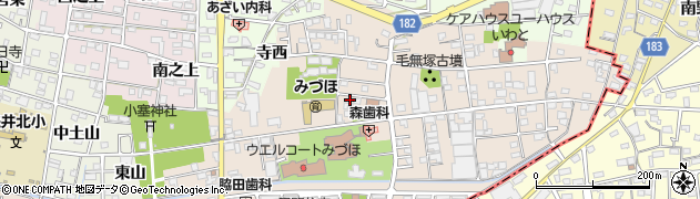 愛知県一宮市浅井町尾関同者123周辺の地図