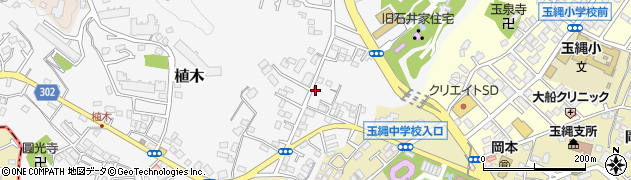 神奈川県鎌倉市植木175-2周辺の地図