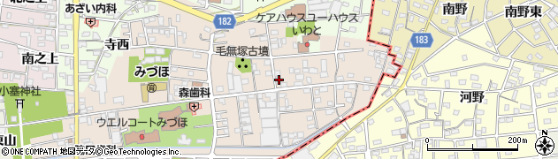 愛知県一宮市浅井町尾関同者86周辺の地図