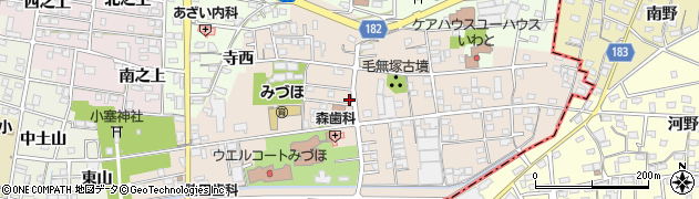 愛知県一宮市浅井町尾関同者116周辺の地図