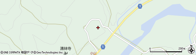 京都府綾部市睦合町在中周辺の地図
