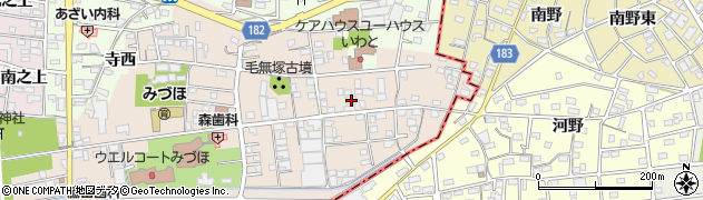 愛知県一宮市浅井町尾関同者80周辺の地図