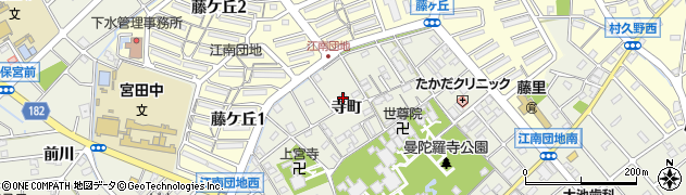 愛知県江南市前飛保町寺町53周辺の地図