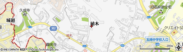 神奈川県鎌倉市植木374周辺の地図