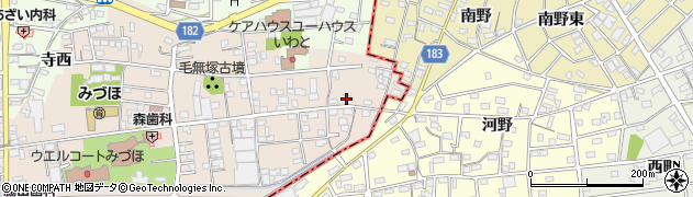 愛知県一宮市浅井町尾関同者68周辺の地図