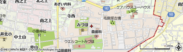 愛知県一宮市浅井町尾関同者120周辺の地図