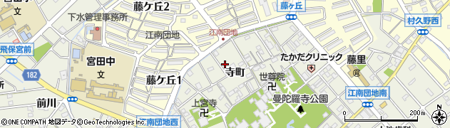 愛知県江南市前飛保町寺町48周辺の地図
