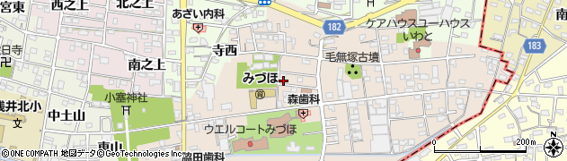 愛知県一宮市浅井町尾関同者121周辺の地図