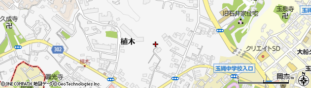 神奈川県鎌倉市植木215周辺の地図