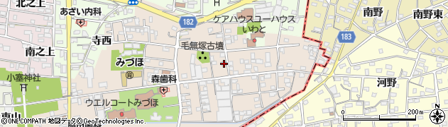 愛知県一宮市浅井町尾関同者91周辺の地図