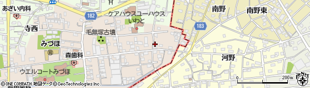 愛知県一宮市浅井町尾関同者69周辺の地図