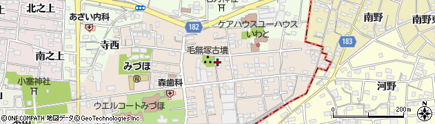 愛知県一宮市浅井町尾関同者93周辺の地図