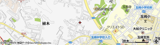 神奈川県鎌倉市植木156周辺の地図