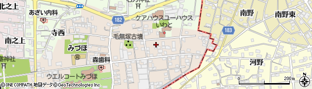 愛知県一宮市浅井町尾関同者82周辺の地図