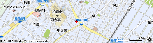 愛知県丹羽郡扶桑町柏森甲寺裏5周辺の地図