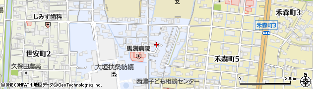 岐阜県大垣市美和町1846周辺の地図