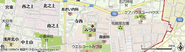 愛知県一宮市浅井町尾関同者132周辺の地図