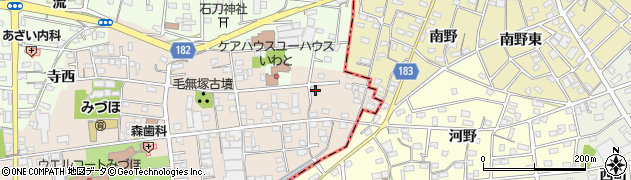 愛知県一宮市浅井町尾関同者66周辺の地図