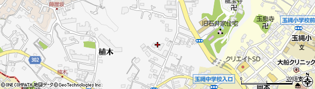 神奈川県鎌倉市植木196周辺の地図