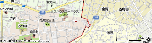 愛知県一宮市浅井町尾関同者65周辺の地図