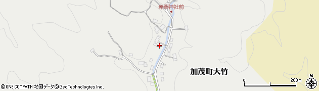 島根県雲南市加茂町大竹427周辺の地図