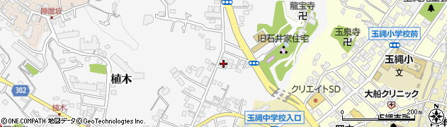 神奈川県鎌倉市植木153周辺の地図