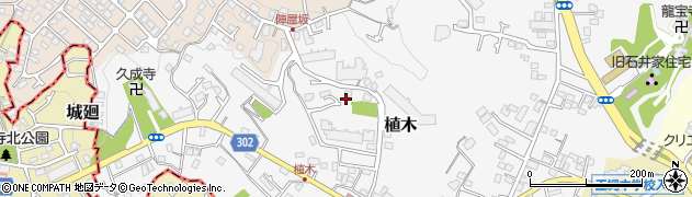 神奈川県鎌倉市植木380周辺の地図