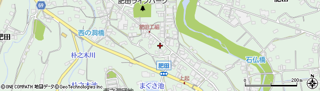 東濃信用金庫土岐中央支店肥田出張所周辺の地図