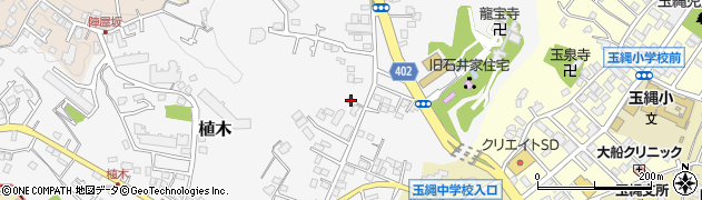 神奈川県鎌倉市植木182周辺の地図