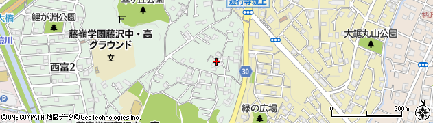 神奈川県藤沢市西富465周辺の地図
