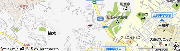 神奈川県鎌倉市植木183周辺の地図