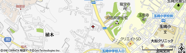 神奈川県鎌倉市植木152-1周辺の地図
