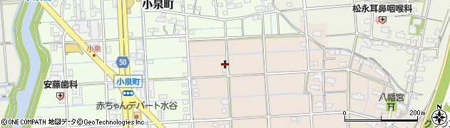 岐阜県大垣市直江町127周辺の地図