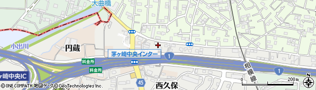 神奈川県茅ヶ崎市西久保1505周辺の地図