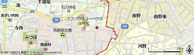 愛知県一宮市浅井町尾関同者62周辺の地図