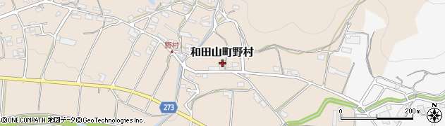 兵庫県朝来市和田山町野村517周辺の地図