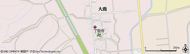 滋賀県米原市大鹿146周辺の地図