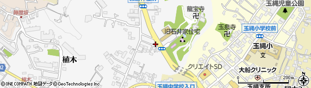 神奈川県鎌倉市植木126周辺の地図